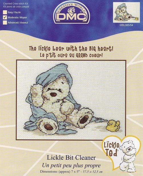 Schema punto croce Lickle Teddy 3a