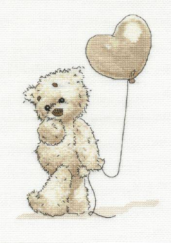 Schema punto croce Lickle Teddy 8a