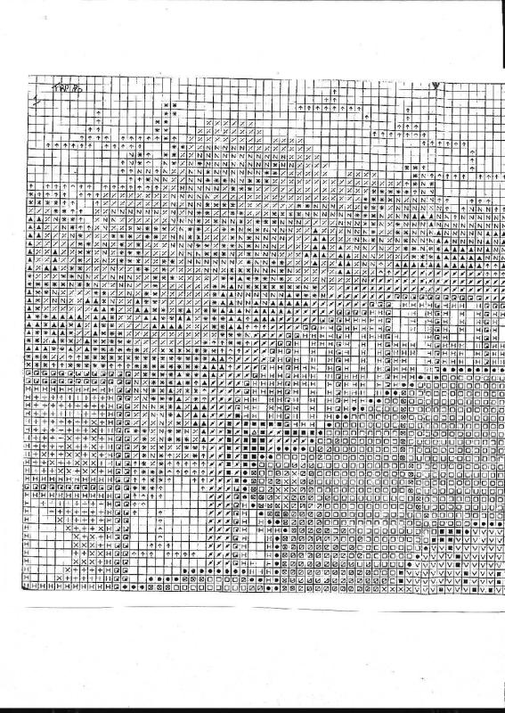 Schema punto croce Mothers Day 3