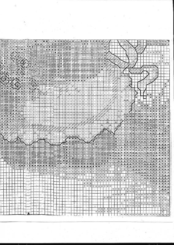 Schema punto croce Mothers Day 4