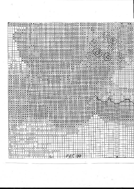 Schema punto croce Mothers Day 5