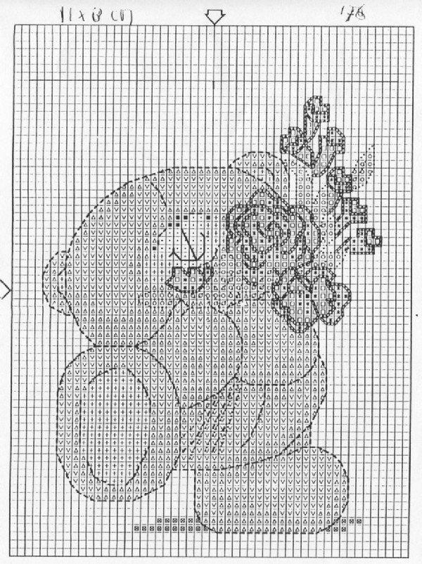 Schema punto croce Off To School 3