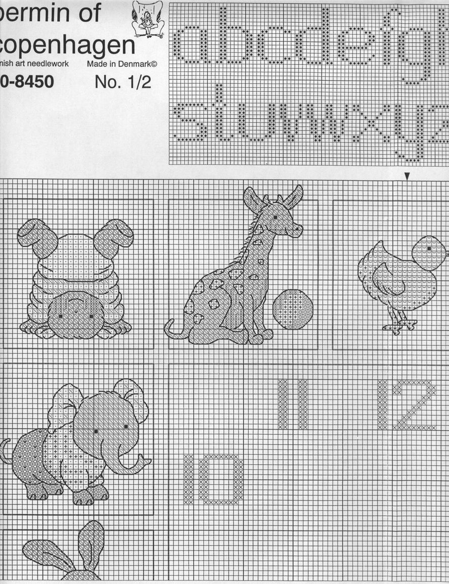 Schema punto croce Orologio Happy Friends 2