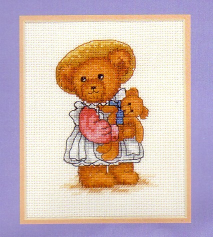 Schema punto croce Orsetta Alice 1