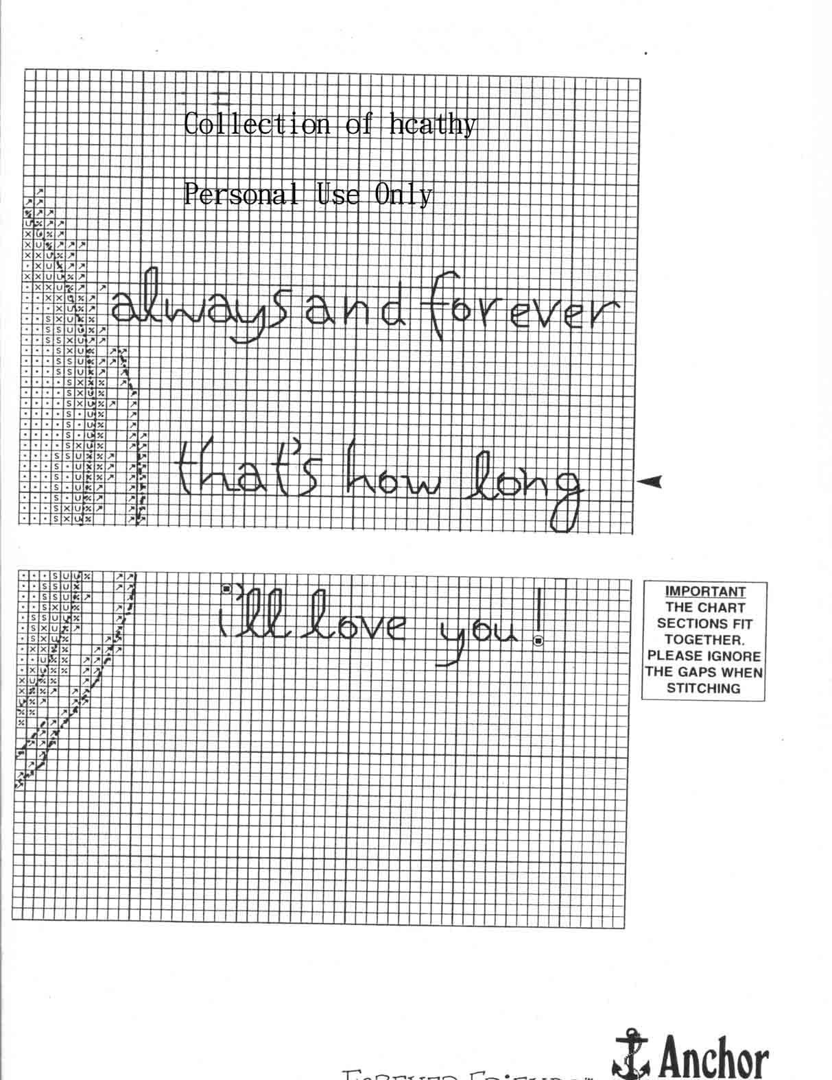 Schema punto croce Orsetti Sulla Luna 3