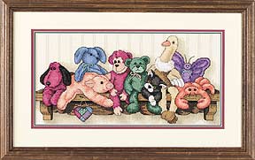 Schema punto croce Orsi Di Pezza 1