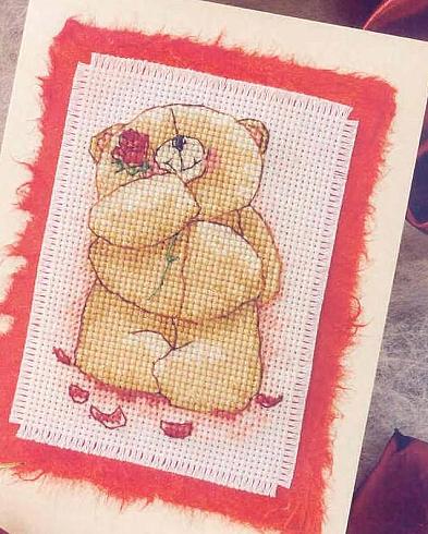 Schema punto croce Rose Of Love 1