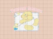 Schema punto croce A Little Baby