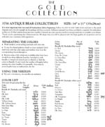 Schema punto croce Antique Bears 6