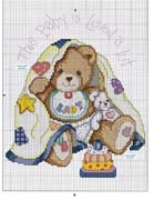 Schema punto croce Baby Is Love 14