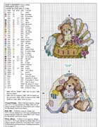 Schema punto croce Baby Is Love 5