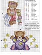 Schema punto croce Baby Is Love 8