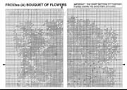 Schema punto croce Bouquet Of Flowers 3