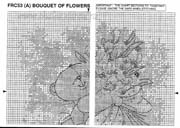Schema punto croce Bouquet Of Flowers 4