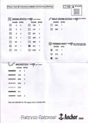 Schema punto croce Butterflies 4