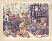 Schema punto croce Buttons N Bears 1