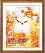 Schema punto croce Clock 1