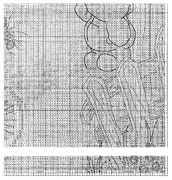 Schema punto croce Clock 7