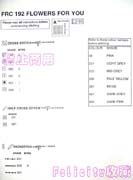 Schema punto croce Flowers For You 4