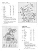 Schema punto croce Garden Giggles 11