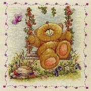 Schema punto croce Garden Swing 1