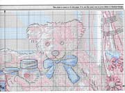 Schema punto croce Giardiniere 3