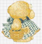 Schema punto croce Girl