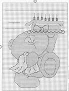 Schema punto croce Happy Birthday 2