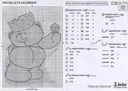 Schema punto croce Lets Celebrate 3