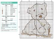 Schema punto croce Lickle Ted Dreamy 2