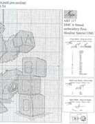 Schema punto croce Lickle Teddy 1c