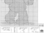 Schema punto croce Lickle Teddy 2c