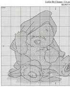 Schema punto croce Lickle Teddy 3b