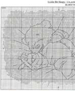 Schema punto croce Lickle Teddy 4b