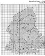 Schema punto croce Lickle Teddy 7b