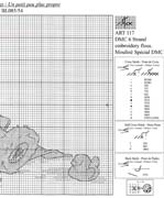 Schema punto croce Lickle Teddy 7c