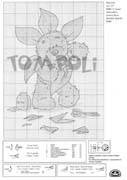 Schema punto croce Lickle Teddy 9b