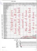 Schema punto croce Life Ofa Child 4
