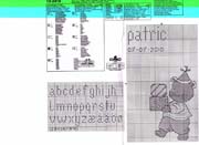 Schema punto croce Nascita Happy Friends 29