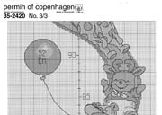 Schema punto croce Nascita Happy Friends 39