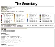 Schema punto croce Orsetta Segretaria 3