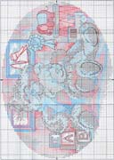 Schema punto croce Orsetti Tra Giochi 2