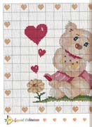 Schema punto croce Orsi Allegri 5