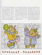 Schema punto croce Teddies 60