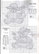 Schema punto croce Teddiess 4