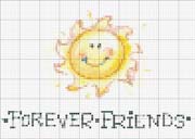 Schema punto croce The Sun