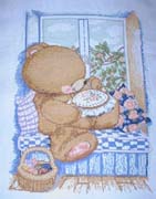 Schema punto croce Thread Bear 1