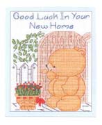 Schema punto croce Welcome 1