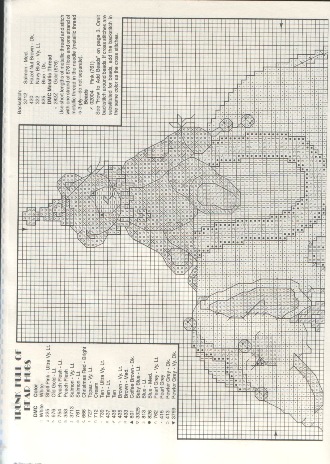 Schema punto croce Teddies Circus 11