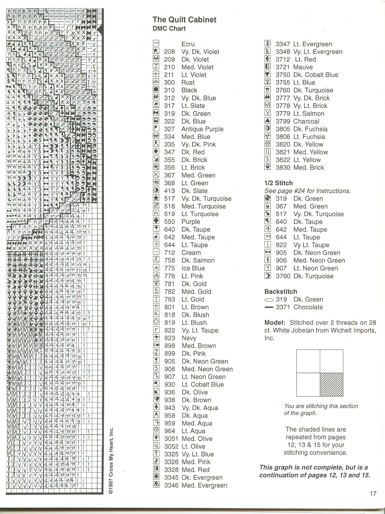 Schema punto croce The Collectible 18